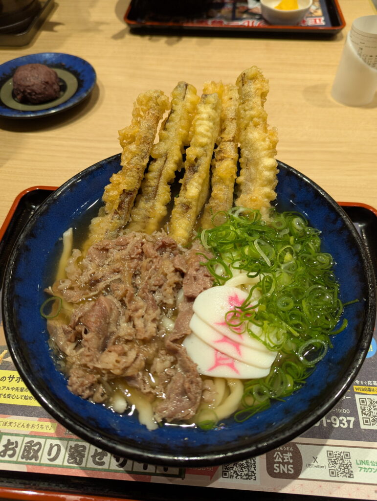 資さんうどん 肉ごぼ天うどん